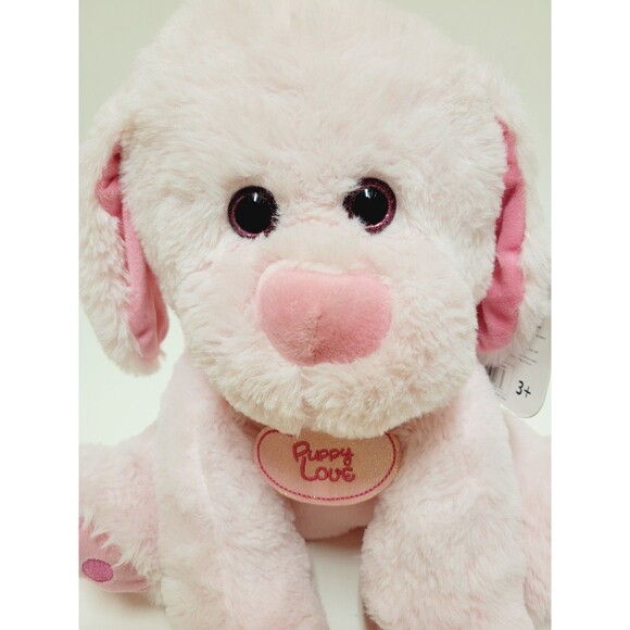 Kellytoy Pink Dog Puppy Love Plush Stuffed Animal Toy with Tag - Picture 10 of 13